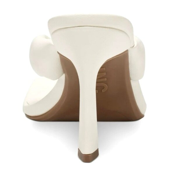 I.N.C International Concepts SAGEE Women's Thong Stiletto Heel Sandals White - Picture 3 of 5